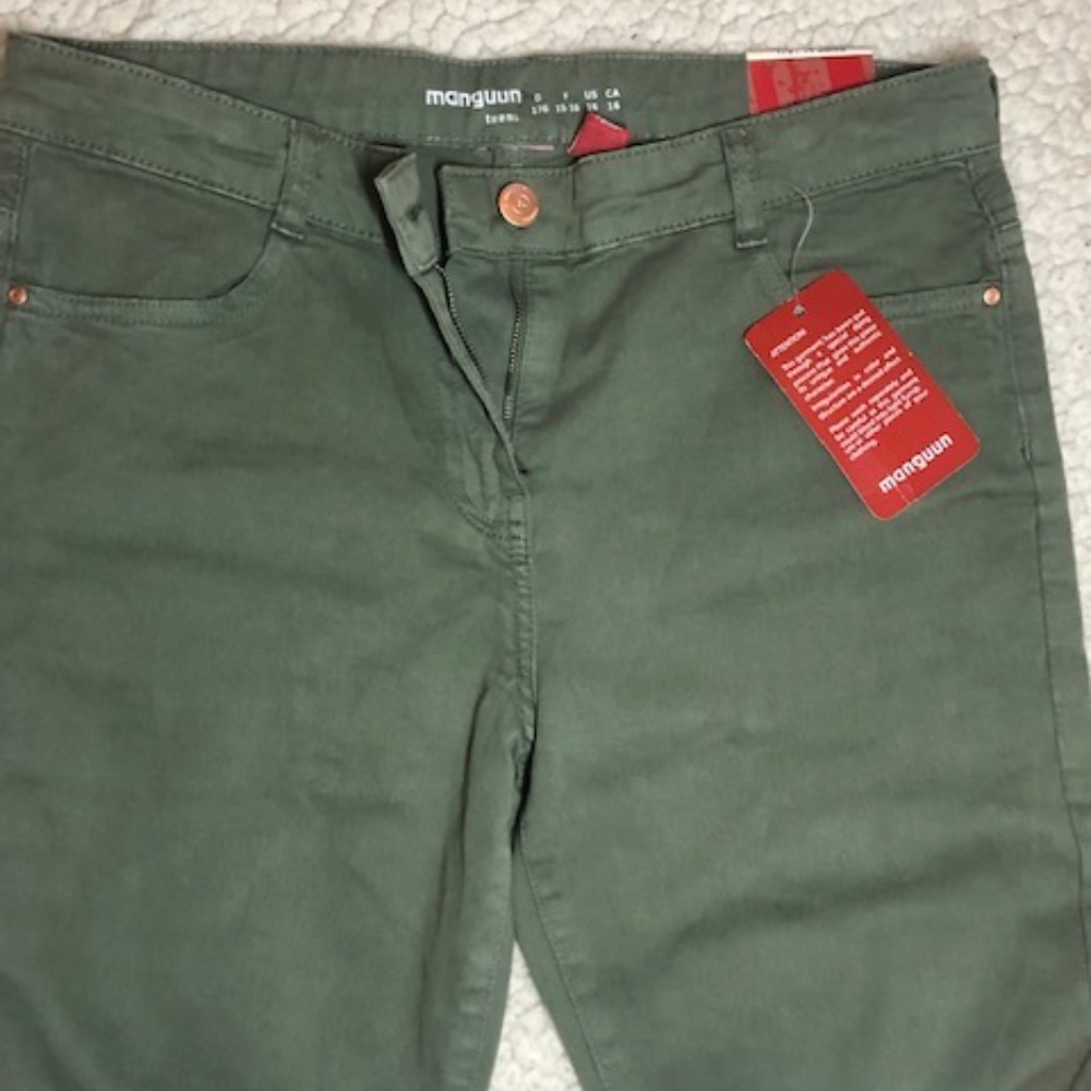 Green Manguun Teens Jeans